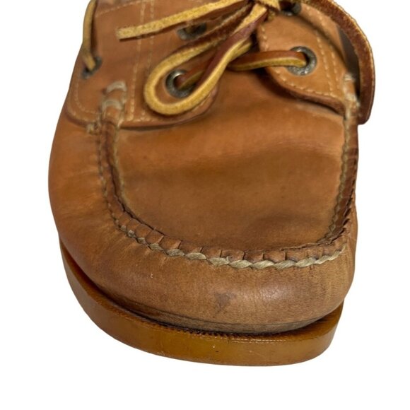 L.L. Bean Mens Loafers Shoes Brown Slip On Size 9 D - Picture 4 of 10